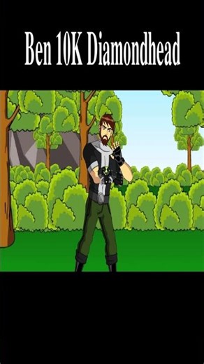 Ben 10k diamondhead #shorts | Fanmade Transformation