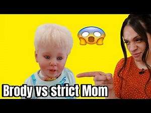 Reborn Brody VS Almond Mom! going to a strict mom's house be like
