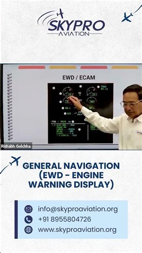 EWD (Engine Warning Display) Explained ✈️ ECAM System in Aviation | SkyPro Aviation