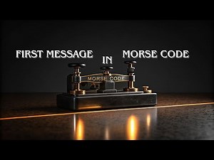 First Message in Morse Code ! | Samuel Morse | 1844 Morse Code