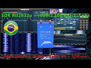 SDR Receiver R820T2 - How to Install the Driver+ ExtIO DLL+ Software Installation - Beginner