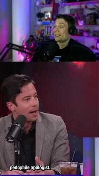 Michael Knowles melts down defending Epstein PDF's