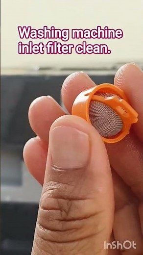 How to remove and clean inlet water filters Top load washing machine. #clean#longtime# flow#blocked