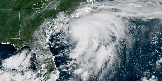 Tropical Storm Chantal closes in on Carolina coast, producing dangerous surf