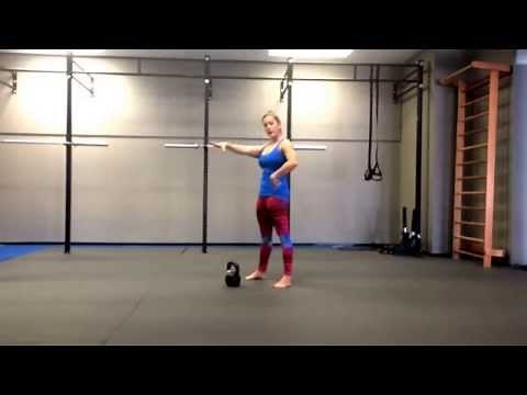 Karen Smith Master SFG - Kettlebell SNATCH tutorial