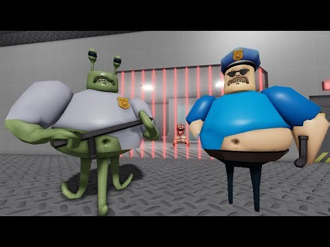 BARRY'S PRISON RUN! ALIEN HARD MODE - All Items & Morphs Unlocked!!