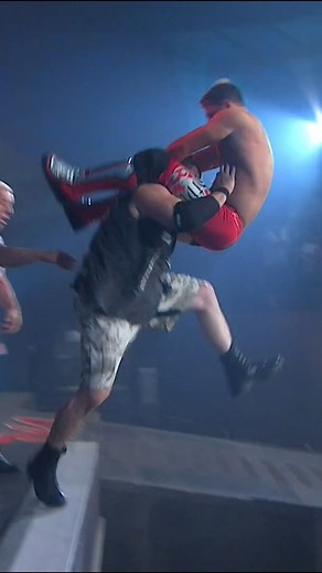 72K views · 470 reactions | Bully Ray powerbombs AJ Styles off the stage! | TNA Wrestling | Facebook