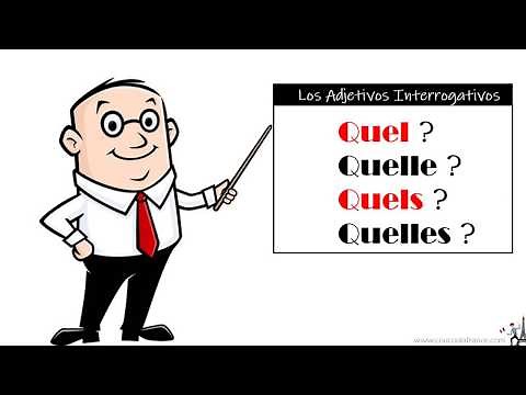 WHAT, WHAT, WHAT, WHAT - Interrogative Adjectives in French