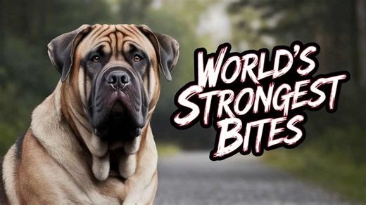 Strongest Dog Bites in the World—The Top Contenders