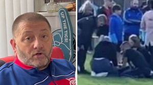 'A referee will end up killed': Football official kicked in head and knocked out fears abuse will become fatal | LBC