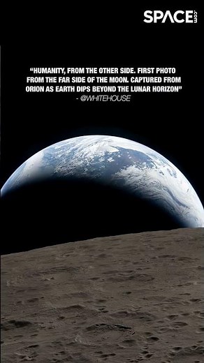 Artemis 2 captures Earthset 🌎🌙 😍 #wow #nasa #artemis2 #earthrise #space #shorts