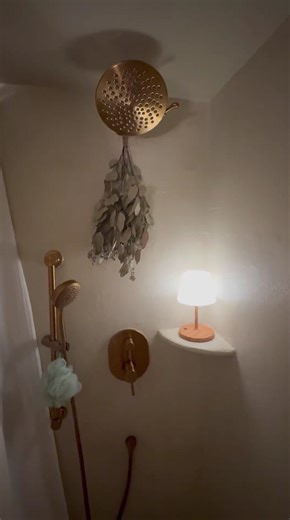 Transform your bathroom with a waterproof shower lamp