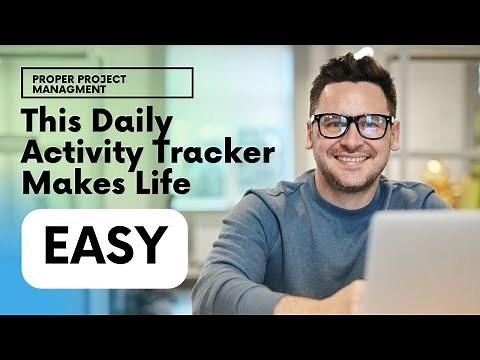 Create The Perfect Excel Daily Activity Tracker In Under 60 Seconds...