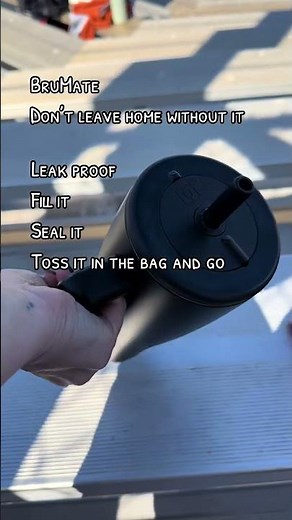 BruMate is the Ultimate Leakproof Cup – Fill, Seal, and Go! #brumate