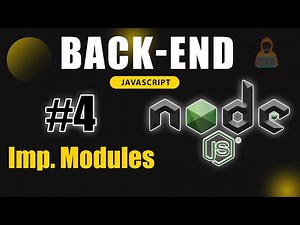 Essential Node.js Modules (OS, Path, Nodemon) | Backend Mastery with Node.js | Death Code