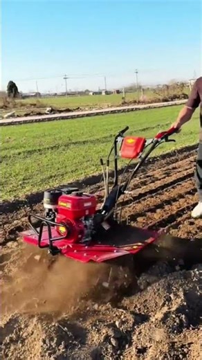 Efficient Soil Tilling with a Powerful Modern Hand Held Power Tiller