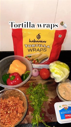 Just made delicious homemade tortilla wraps and they turned out soft, fresh, and perfect! 🌯✨