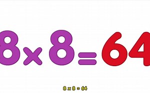 英语儿歌 8乘法口诀歌 8 Times Table Song