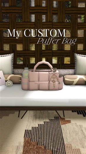 Stylish Bloxburg Puffer Bag Design
