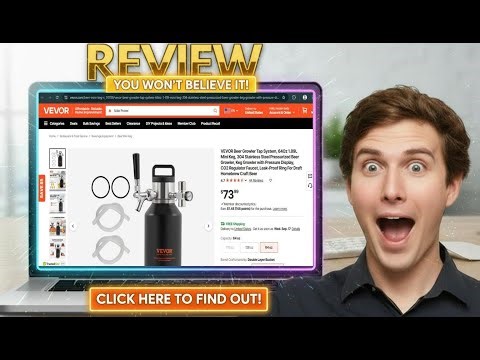 VEVOR Beer Growler Tap System Review: Is This Budget Mini Keg Worth It in 2025?
