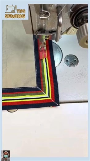 Tips for sewing lace corners easily #tips #tipsandtricks #sewing #sewinghacks #tipsandtrick | Sewing Tips