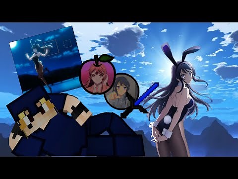 Mai Sakurajima 32x Anime Texture Pack (Animated GUI, Pearls, Gaps, etc)