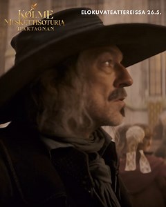 1 viikon päästä ensi-iltansa saa Ranskan valovoimaisimpien näyttelijöiden tähdittämä klassikkotarina KOLME MUSKETTISOTURIA: D'ARTAGNAN ⚔️🏇🏰⁠ KOLME MUSKETTISOTURIA: D'ARTAGNAN elokuvateattereissa 26.5. 🎬 #KolmeMuskettisoturiaDArtagnan #KolmeMuskettisoturia #MeRakastammeElokuvia | Nordisk Film elokuvat
