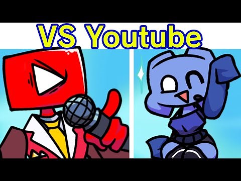 Friday Night Funkin' VS Youtube FULL WEEK + Cutscenes (FNF Mod) (Friday Night Postin') Discord Skype