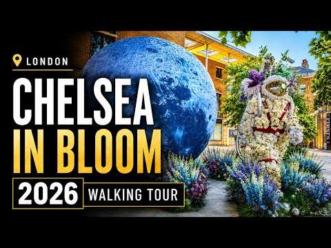 🇬🇧 Out of This World! Chelsea in Bloom 2026 Walking Tour | London Walk [4K HDR]