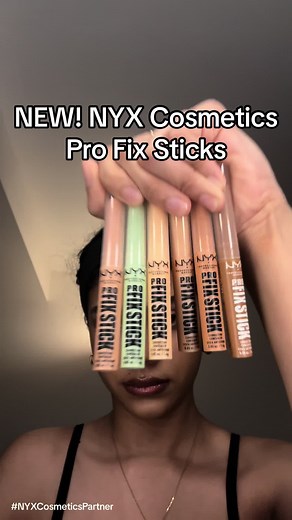 Correct, Conceal, Brighten, Contour, and Highlight with NYX Pro Fix Sticks