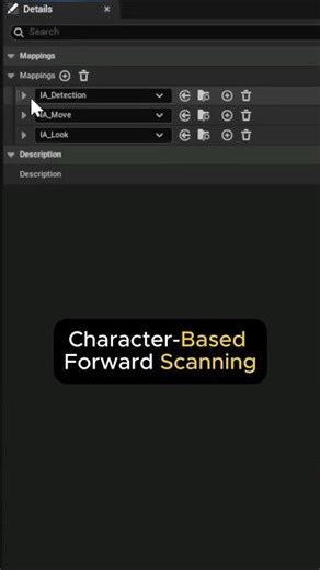 Character Based Forward Scanning 👽 #3dgamedevelopment #unrealengine #blueprints #ue5 #gamedev