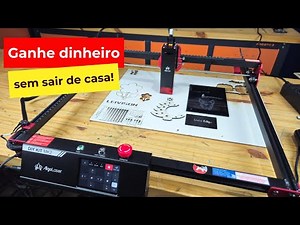 DIY Laser Engraver and Cutter KIT MK2 @algolaserofficial Make Extra Income