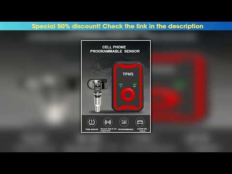 Deal Programable TPMS Sensors 2 in 1 433MHz+315MHz Support Programing with CELL PHONE••••••••••••••
