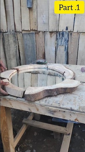 Waste Wood to Luxury Mirror ✨ | DIY Wooden Mirror Frame | Part 1