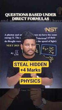 100% Indha MCQ illaama NEET Physics Paper illa-Repeated PYQ Topic-NEET 2026 NST Prediction #neetpyqs