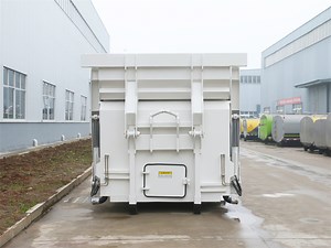 [Hot Item] Best Quality Efficiency Mobile Compression Garbage Station Garbage Compactor Waste Collection Truck Station Alx303