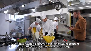 Five Guys menu Price