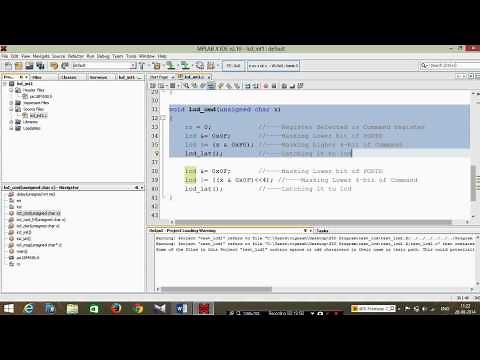 INTERFACING OF PIC18F4550 MICROCONTROLLER TO LCD