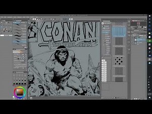CLIP STUDIO PAINT WEBINAR / Digital Inking Techniques with Brian Haberlin