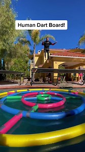 Human dart board! | Drew Dirksen