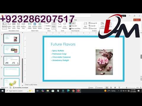 PowerPoint 365/2021 MOS Capstone | Assignment Help SIMnet | PowerPoint 365/2021 MOS Capstone