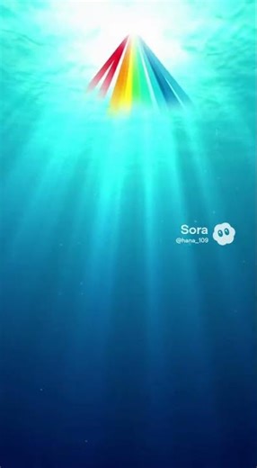 水は透明なのに海はなぜ青い？