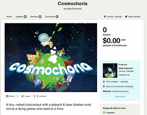 Cosmochoria - April Kickstarter! news
