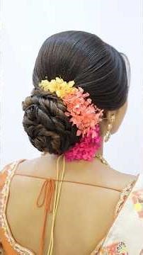 Simple Bridal Bun By Pylptelhairstylist #shorts