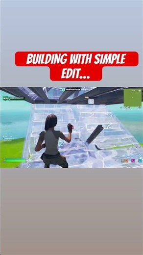Simple Edit FreeBuild #viral #viralvideo #fortnite #1v1 #simpleedit