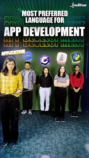 Why Every Enterprise App is Choosing THIS Language in 2024! 🚀 | Intellipaat #Shorts #AppDevelopment