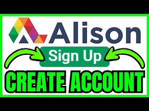 How To CREATE Alison Account (QUICK & EASY) 2025