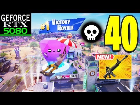 Dropping a 40 Bomb in "Zero Build" Squads! (Fortnite Chapter 7 Season 1 PC)