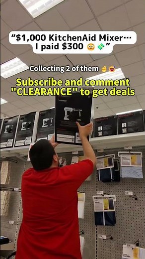 I found a $1000 KitchenAid Mixer for $300 😳💰 | Clearance Finds