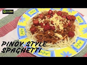 Pinoy Style Spaghetti Recipe